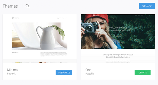 一个准备好更新的主题